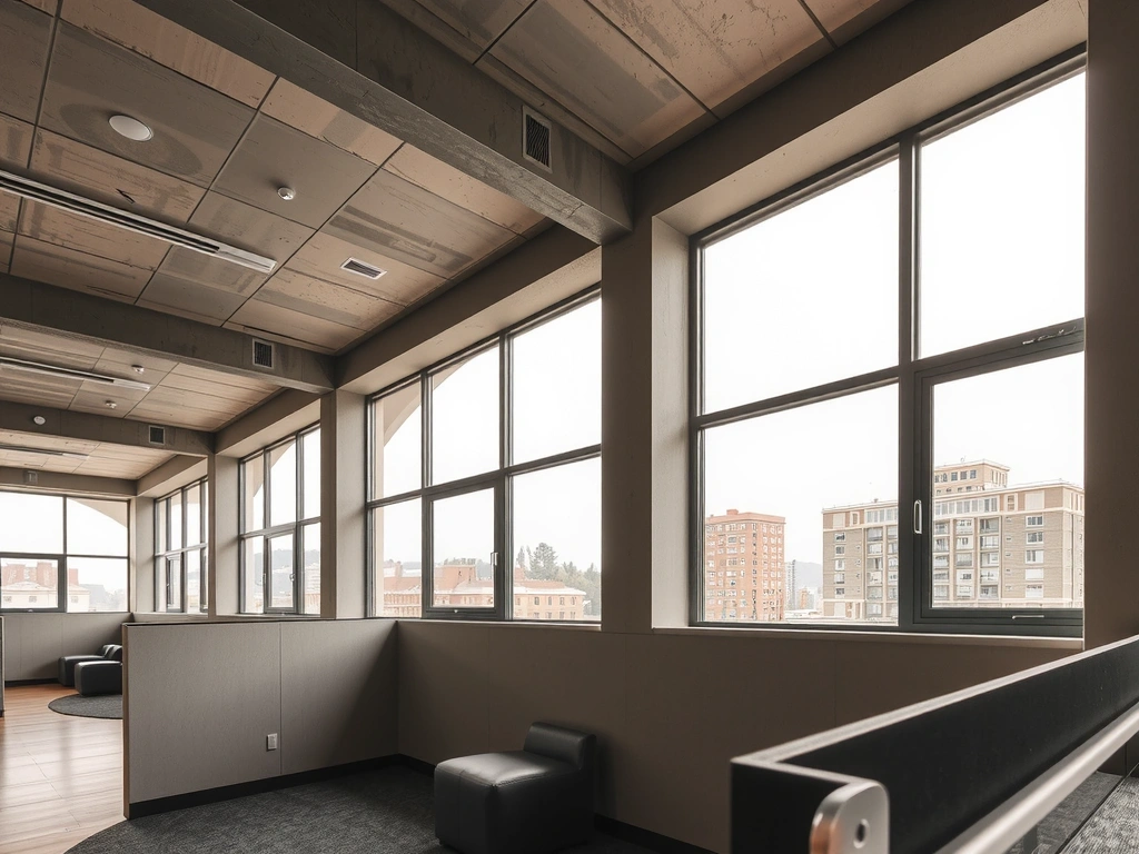 Modern corporate setting